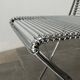 Tabouret de cuisine Postmoderne allemand Kreuzschwinger par Till Behrens pour Meyer Stahlmöbel, années 1980