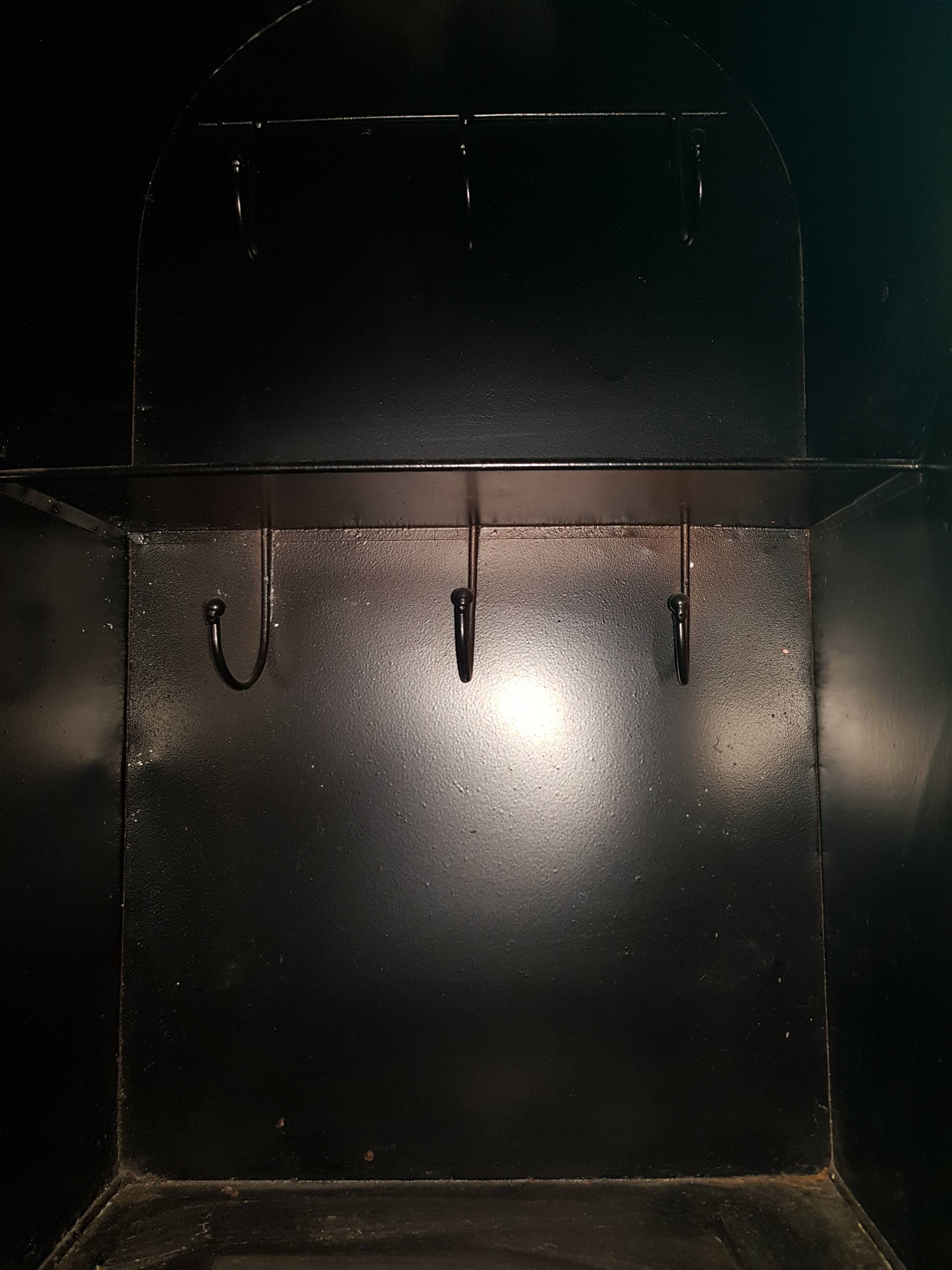 Pendule porte-clés style industriel