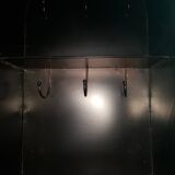 Pendule porte-clés style industriel