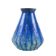 Blue ceramic vase, Danish design, 1960s, made in Denmark