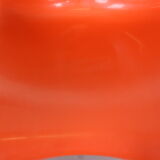 Orange Original Panton S Chairs by Verner Panton for Herman Miller, 1968