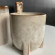 Vintage trio of ceramic vases