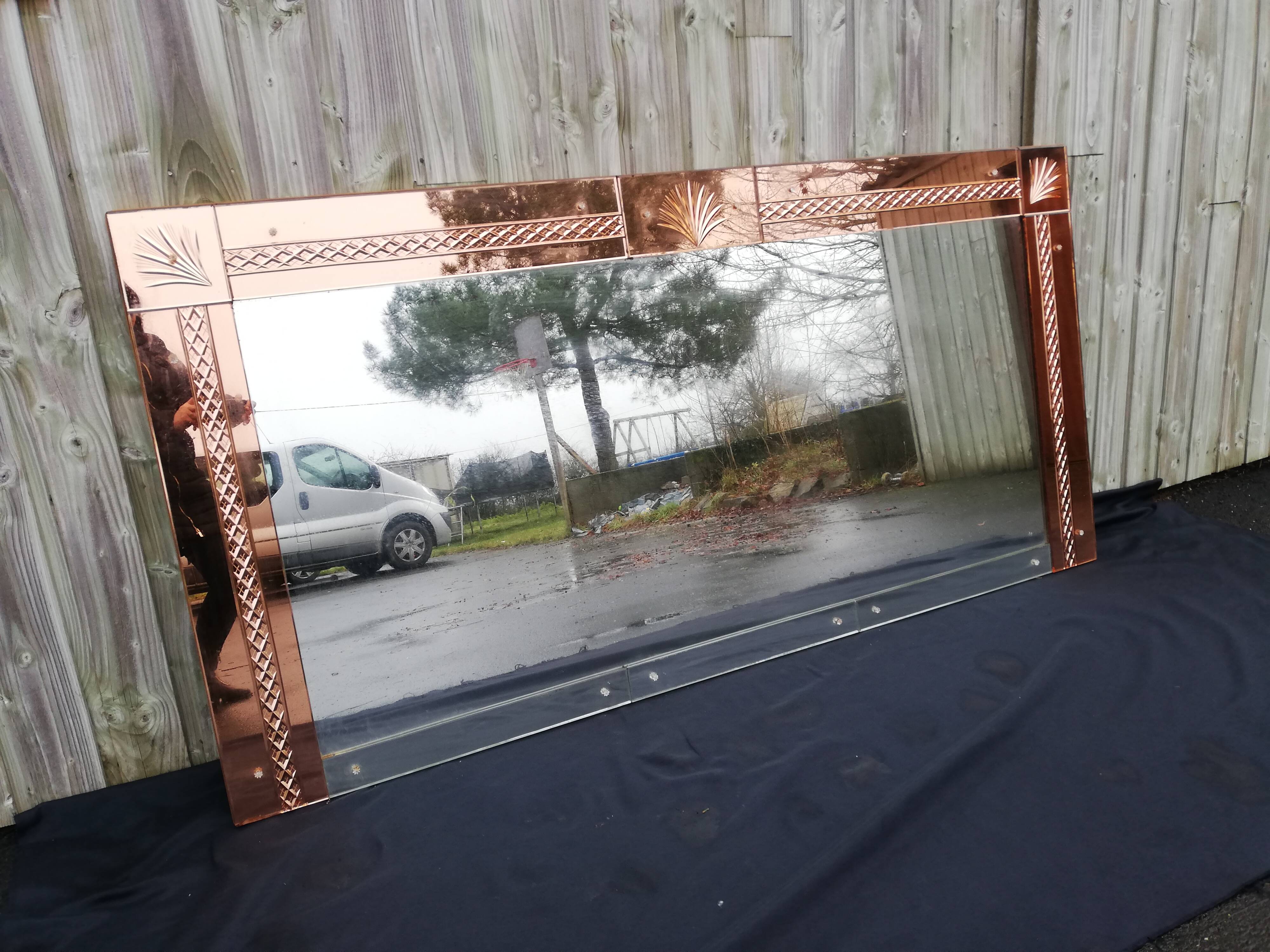 Brewery mirror /bistrot/1950s