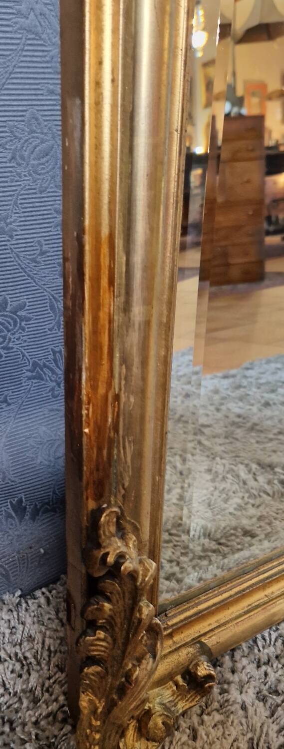 Golden Louis XV mirror