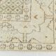 Soft Beige Neutral Vintage Oushak Carpert Rug, 222x330 Cm