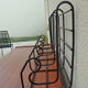 Vintage coat rack Ikea year 80 metal 5 hooks