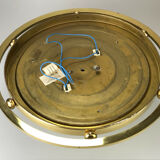 60s 70s Lamp Luminaire Plafoniere Flush Mount Ice Glass Space Age Design