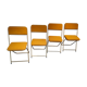 Lot de 4 chaises pliantes Lafuma vintage