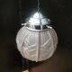 Art Deco glass pendant light