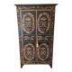 Painted nineteenth century cabinet