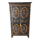 Armoire XIXème peinte