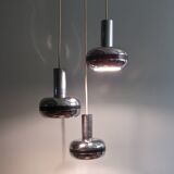 Cascade hanging with chrome globes 1970
