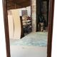 Old Burmese teak mirror