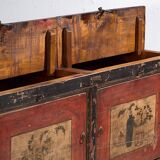 Ancien buffet rouge à deux portes (vers 1900) #50