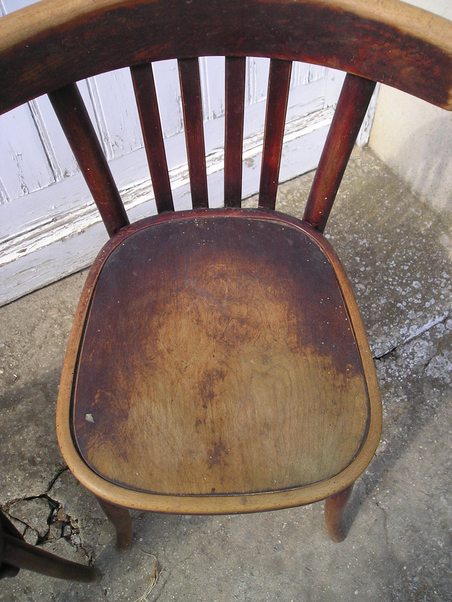 Pair of Fischel bistro chairs