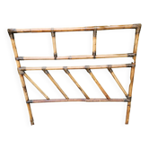 Bamboo and rattan headboard: Vintage