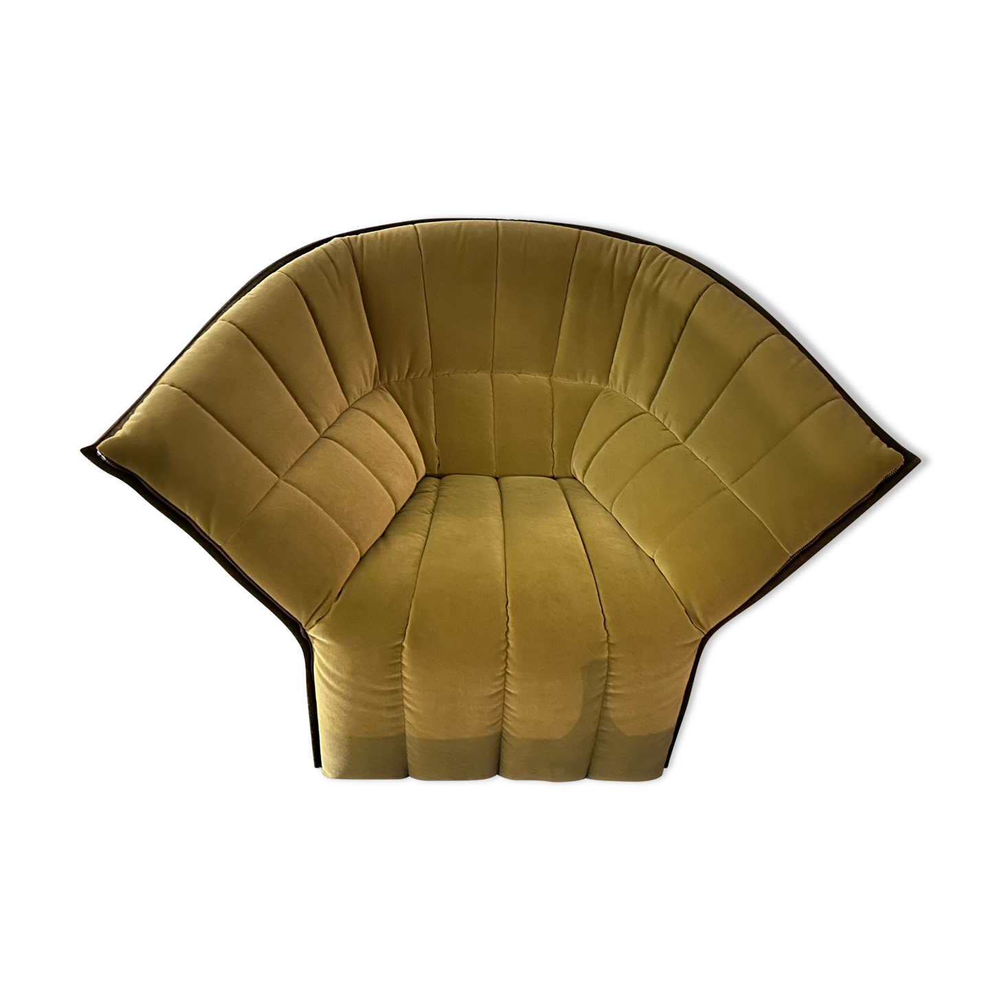 Moel armchair by Inga Sempé for Ligne Roset green