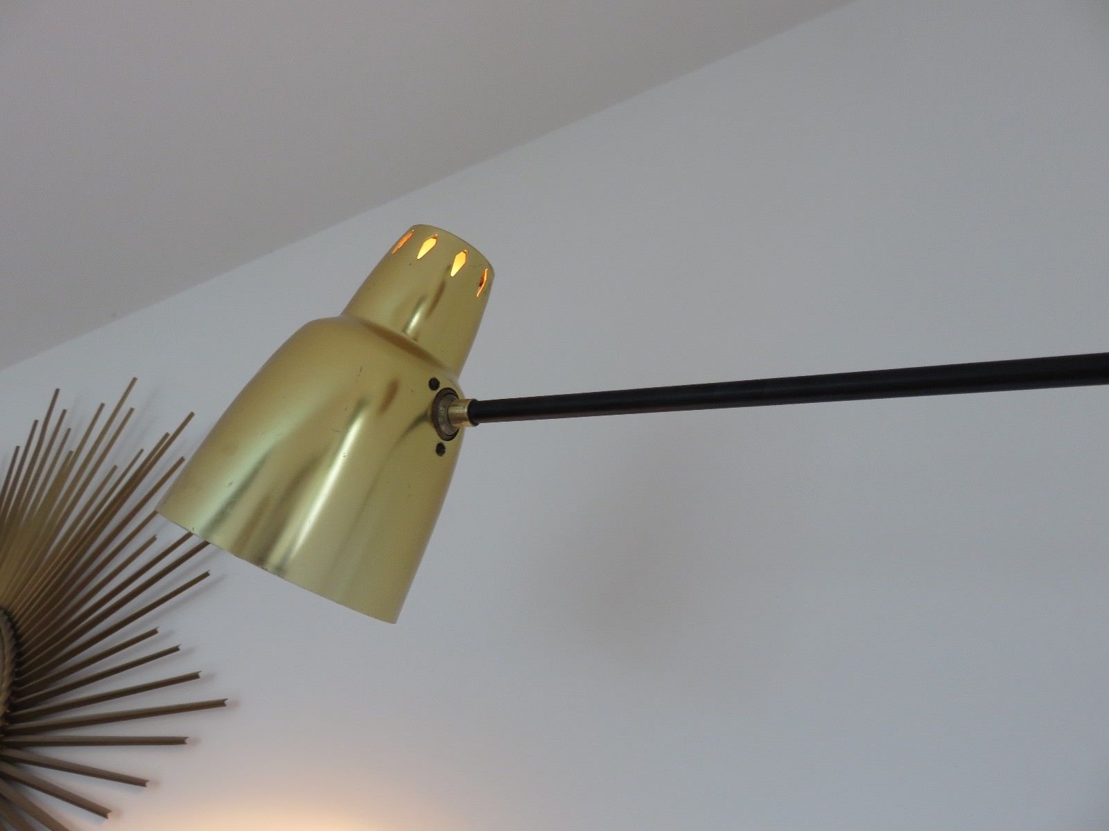 Articulated wall lamp 50s 60s