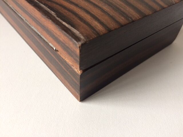 Macassar ebony Art Deco Box