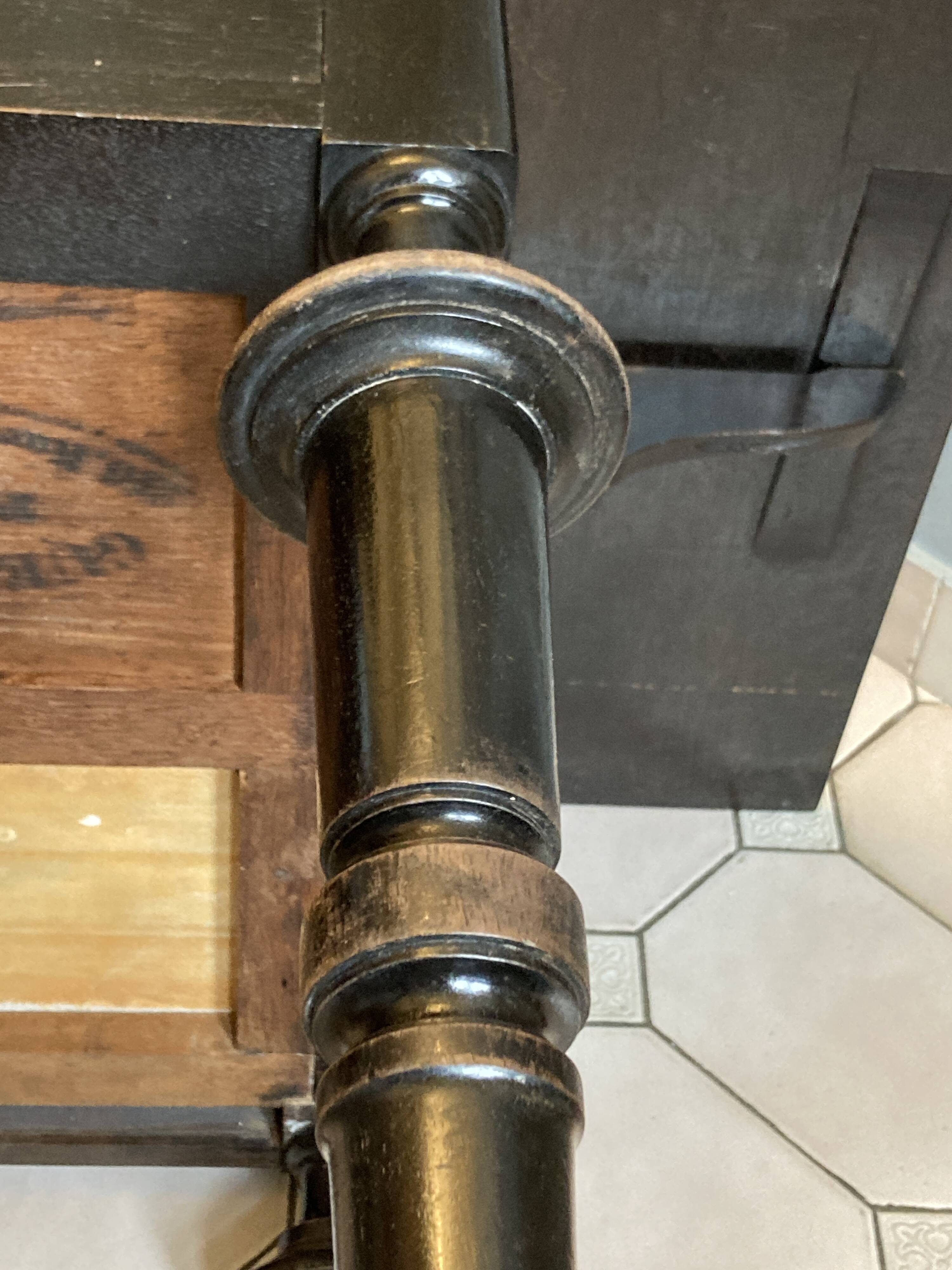 Folding table 1870 Gueret Frères