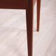 4 chaises de salle à manger en teck et cuir par Leslie Dandy pour G-Plan, années 1960