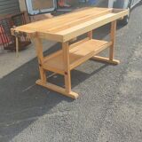 Solid beech workbench