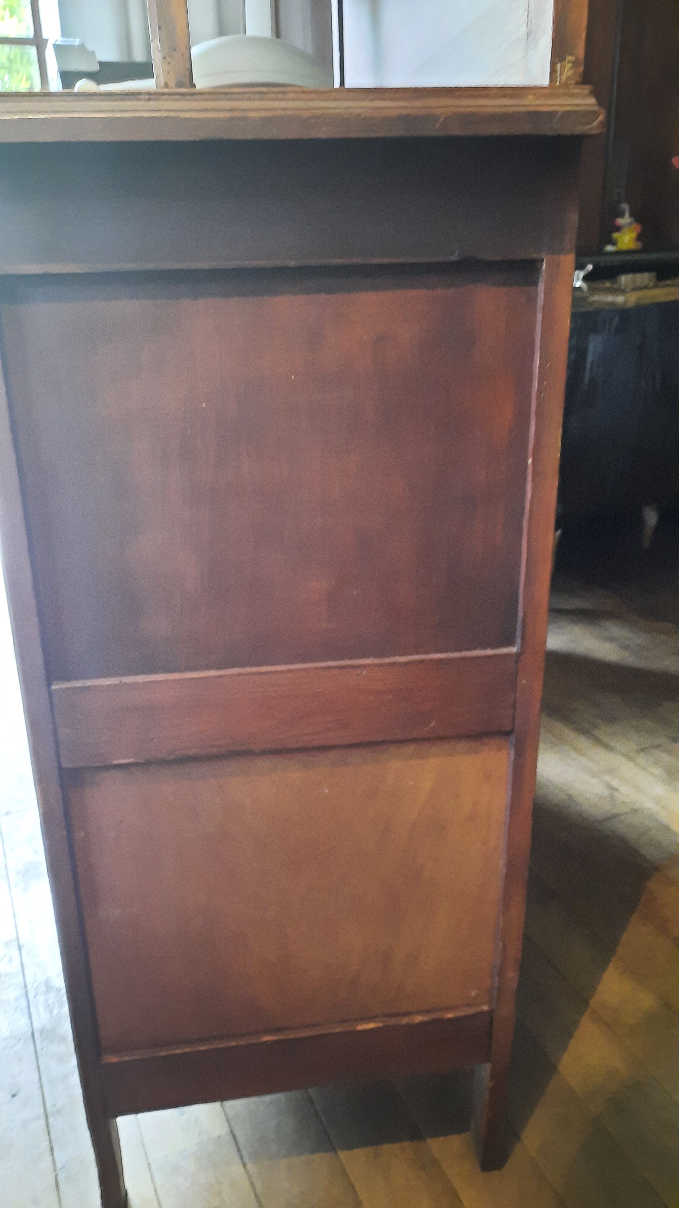 Two-body art deco style sideboard