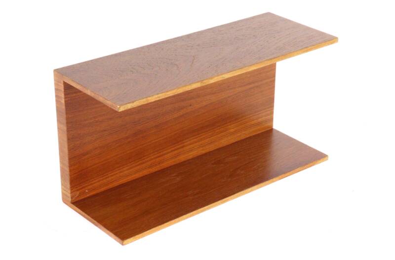 Walter Wirz for Wilhelm Renz Wall Shelf in teak