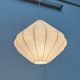 Mid-Century Modern Suspension Cocoon by Friedel Wauer for Goldkant Leuchten, Germany, 1960s