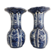 Pair of Delfts Boch model vases