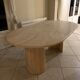 Travertine table