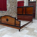 Lit double Art Déco, France, Circa 1920
