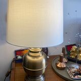 Gold metal lamp