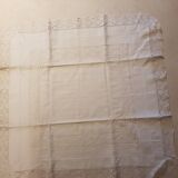 Handmade lace pillowcase