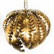 Golden metal palm tree hanging lamp 70