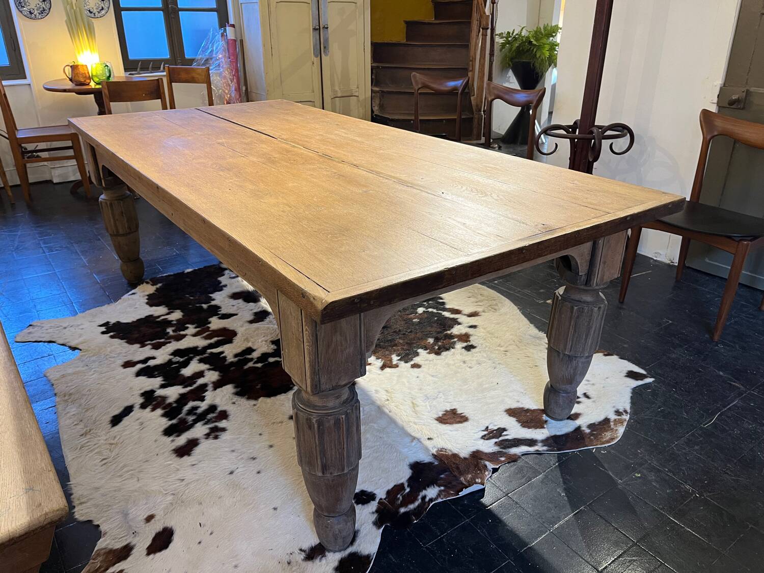 Grande table de ferme