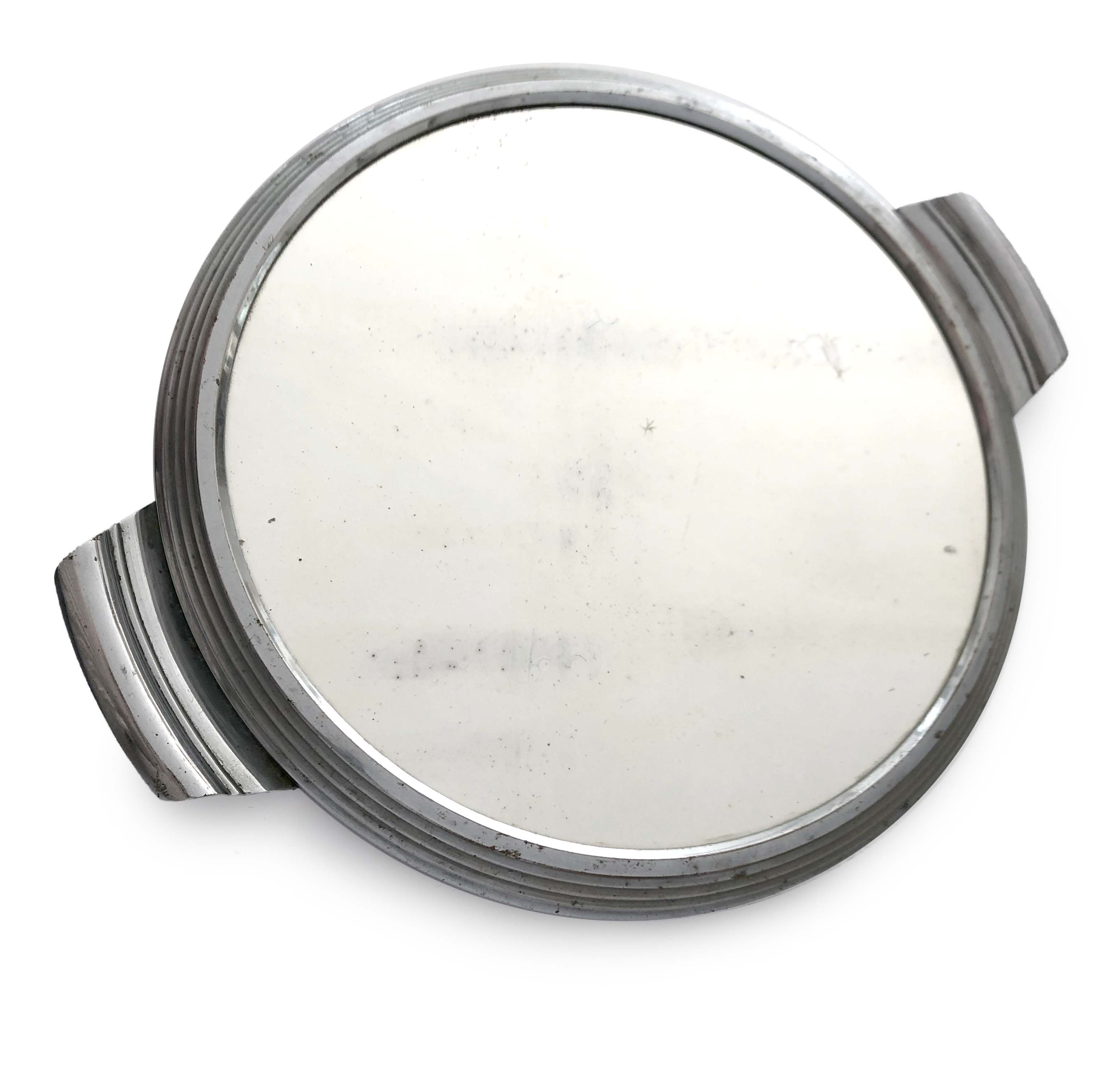 Art deco mirror tray