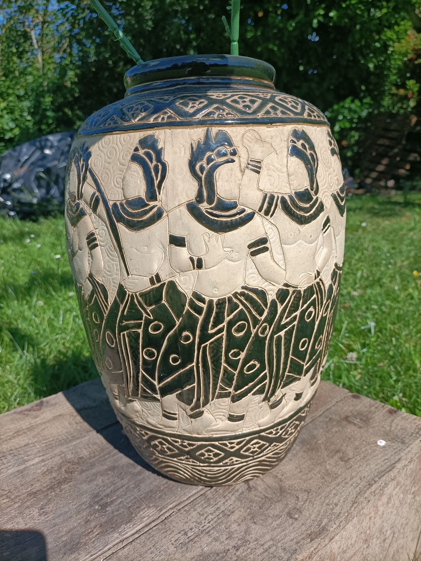 Ethnic vase