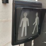 Industrial lamp metal pedestrian crossing a fastener 220 v and leds