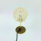 Paire de lampes de table en verre bulle du milieu du siècle par H. Tynell, Allemagne, années 1960.