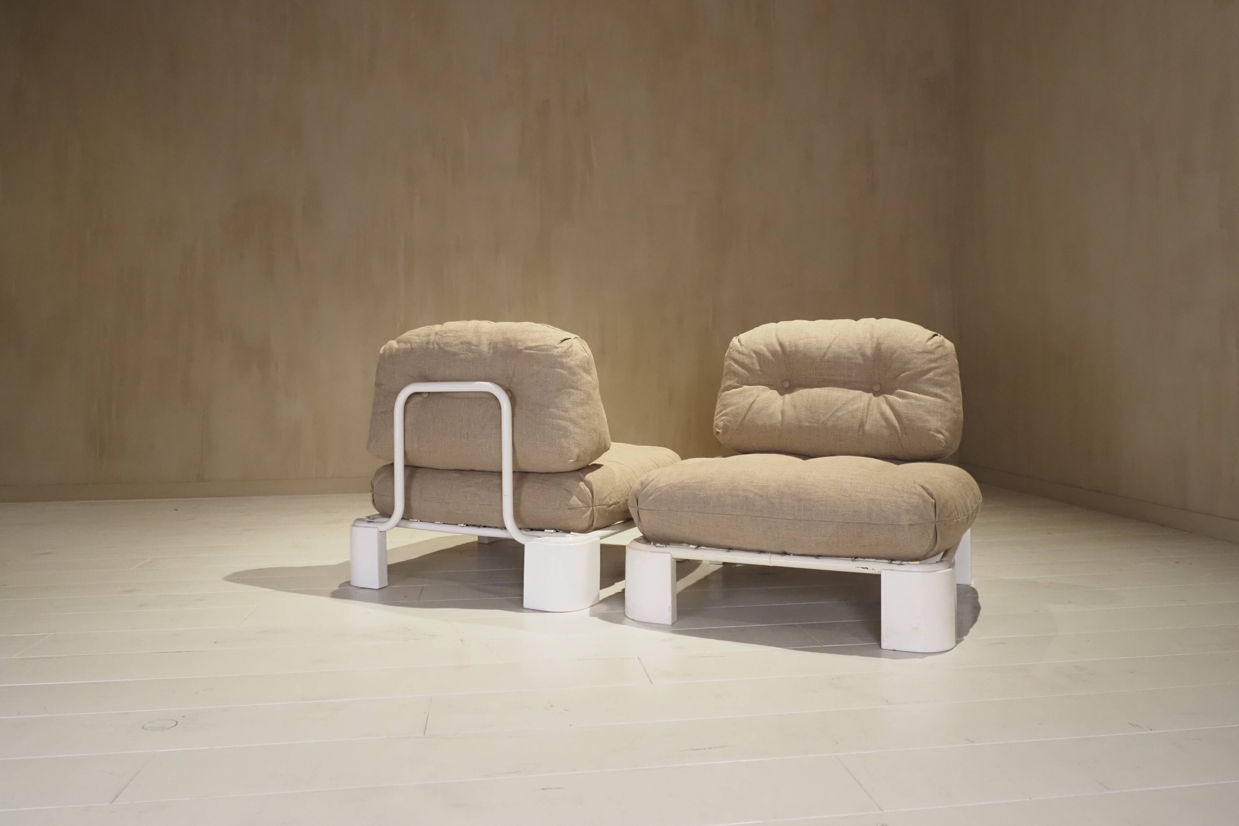 Pair of lounge chairs 'Klacken' by Carl-Henrik Spak