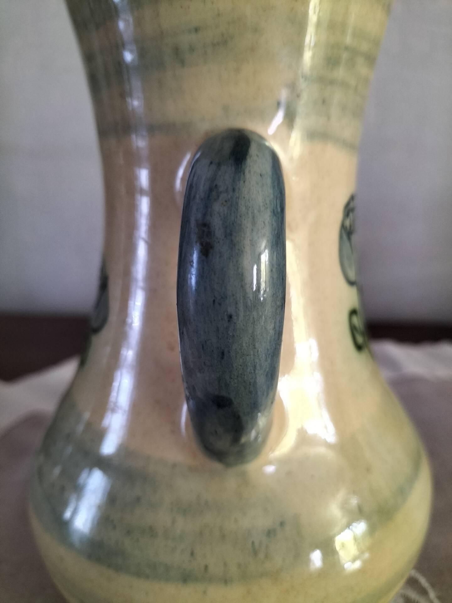 Ceramic vase Les Grottes Dieulefit