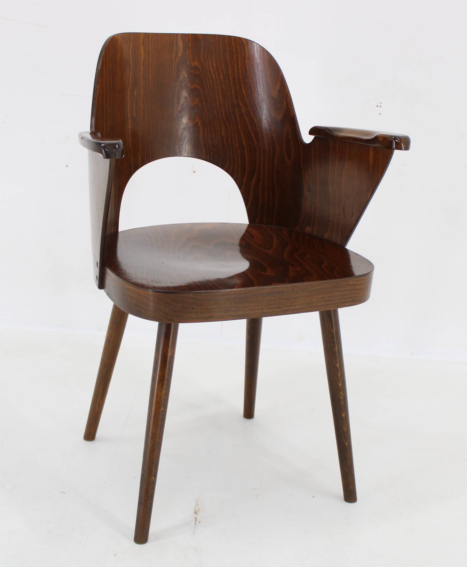 1960s Oswald Haerdtl Chair by TON Czechoslovakia