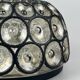 Ceiling light from the 60s and 70s Glashütte Limburg Germany glass & metal