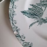 Set of 12 Saint Amand ironstone plates, Richelieu model