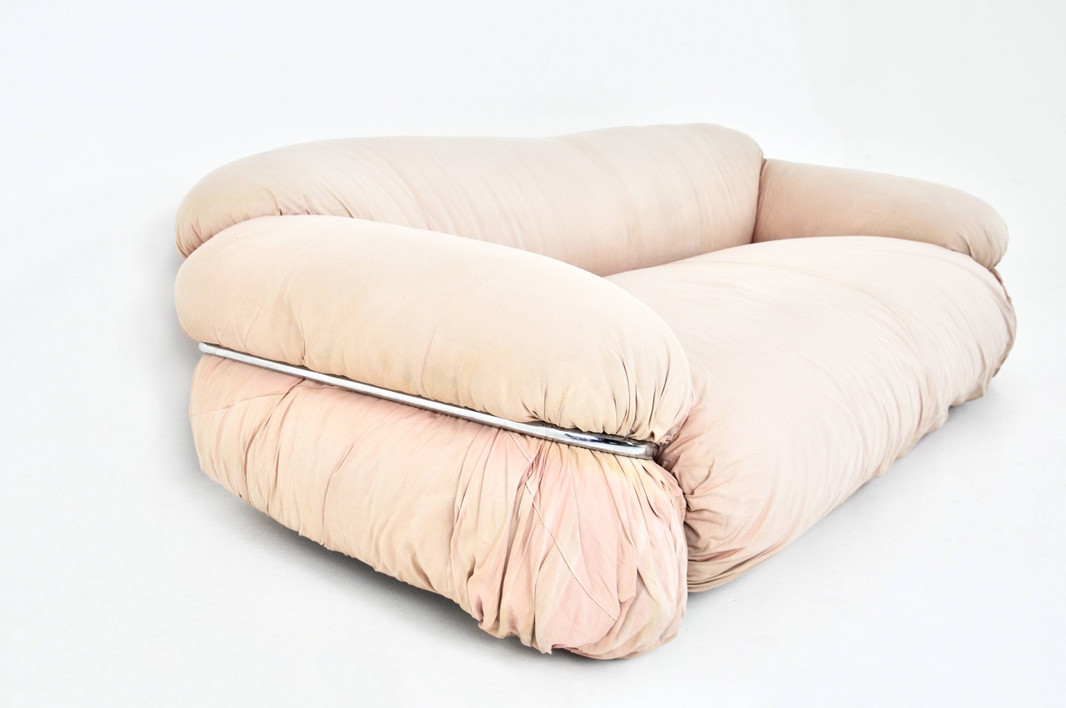 “Sesann” sofa by Gianfranco Frattini for Cassina, 1970s