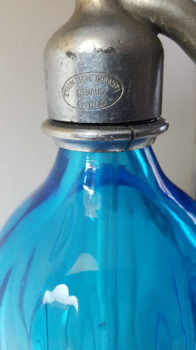Bouteille siphon à eau de Seltz