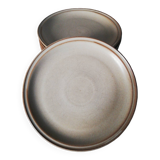 Stoneware plates set of 8