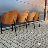 4x originaux chaises Costes Philippe Starck Aleph Driade