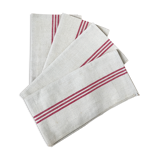 4 Old linen tea towels